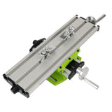 Drill Vise Fixture Adjustable X-Y Axis Mini Precision Milling Machine Worktable Working Table Cross Slide Table Multifunction