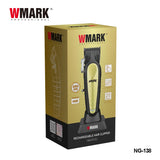 2024 WMARK NG-138 New Clipper Oil Head Electric Clippers Hot Selg Charging Base Hair Trimmer for Men