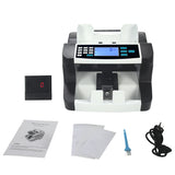 Multi country vertical point currency verification machine with adjustable speed, LCD screen capable of verifying 8100 foreign currencies such as US, Hong Kong, rupees, etc