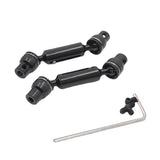 For WPL 1/10 C74 1/16 RC Car Parts Accessories Metal Upgrade Front & Rear Drive Shafts