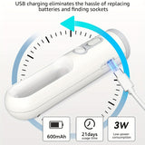 1PC light with motion sensor, rechargeable portable LED night light, suitable for bedrooms, bathrooms, and children's rooms