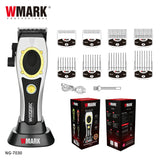 2024 New Cutting hine WMARK NG-7030 Electric Clipper with Charging Base Hair Trimmer for Men