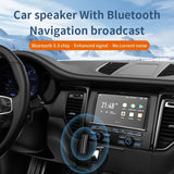 3 IN 1 Wirless Receiver Transmitter Bluetooth 5.3 Support TF Card Transmission With 3.5MM Metal For TV Headphones Car