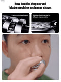 Electric Washable Magnetic Dual Head Mini Portable Usb Rechargeable Men's Travel Razor