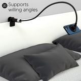 Magnetic Gooseneck Phone Holder Mount Tablet Magnetic Phone Holder For Bed Desk Flexible Mgic Arm Clamp Tablet Stand For Mount