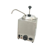 Electric 2.5 - 3L Nacho Warmer with Heated Pump - 800W Kitchen Cheese Dispenser & Butter Machine