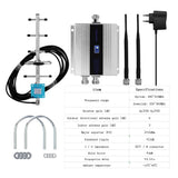 LCD GSM900MHz Double-end Mobile Booster Cell Phone Repeater Signal Amplifier Set with Yagi Antenna