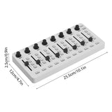 M-VAVE SMC-Mixer Wireless MIDI Mixing Console BT Connection USB Controller Mixer for Most Electroacoustic Instruments