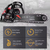 80CC Professional Tree High Power Petrol Saw Handheld Chainsaw Cutting Wood hine Gardening Tool 20 Inches