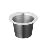 1 Set Coffee Supplies, Coffee Capsule Cup, Reusable Stainless Steel Pod Filter, Refillable For Espresso Machine
