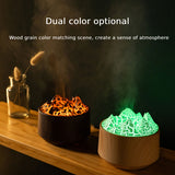 Volcano Large Capacity Timeable with Light 300 ml Modern Art Scent Humidifier for Bedside Table Yoga SPA Desktop Home