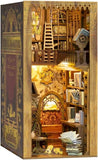 DIY Dollhouse Booknook Kit - Boohelf Insert Decor Alley. Book Nook Kits for Adults. Bookends Model - Wander Library.