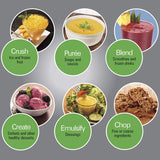 Heavy Duty Commercial Professional Blender, Food Processor, Japan Blade Juicer, Ice Smoothie hine, 85 dB