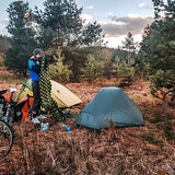Single 15D Silicone Coated Nylon Outdoor Camping Tent