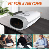 Electric Hand hine Heat Air Compression Massage Palm Acupoint Massager Beauty Finger Wrist Spa Relax Elder Gift