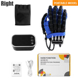 Heated Rehabilitation Robot Gloves Hemiplegia Stroke Physiotherapy Training Device Finger & Hand Function Workout Recovery Tool
