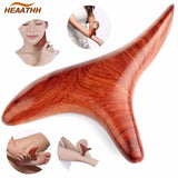 Professional Wood Trigger Point Stick Face Gua Sha Tools Lymphatic Drainage Therapy Massage Tool Back Leg Hand Foot Body