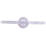 18Pcs Spinal Ruler Spinal Finger Goniometer Protractors Multi-Ruler Angle 180/360 Degree Measuring Tool