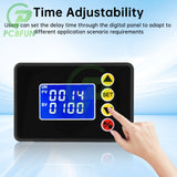 Digital Delay 110V 220V 1.37 Inch LCD Display Microcomputer Time Controller 10A Adjustable Timing Relay Switch