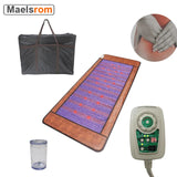 New Treatment Cushion - Far Infrared Back Massage Instrument. Tourmaline, Amethyst Body Insulation Pad for Relaxation and Pain Relief.