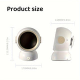 1pc, Small Heater With Heating And Fan Modes, Winter Indoor Use Electric Heating Ceramic Heater,Low Noise Small Heater With Heating And Fan Modes Heaters 1200W PTC Ceramic Fast Heating, Suitable For Home, Office, Bedroom, Halloween Christmas Gift