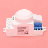 5X 5.8Ghz HF System LED Microwave 360 Degree Sensor Light Switch Body Motion Detector