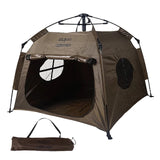 Portable Foldable Playpen for Dogs and Cats Indoors/Outdoors Fully Automatic Waterproof Pet Tent with Carrying Bag