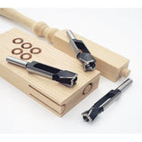 4 Pcs/Set Tenon Dowel Cutter Maker Tapered Snug Plug Cutters 8Mm 10Mm 12Mm 15Mm Cork Drill