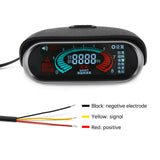 Auto Smart Digital 0-9999 RPM Meter Tachometer Diesel Gasoline Engine 1-10 Cylinder LCD Gauge 12V/24V