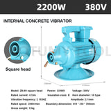 Multi-function Single PhaseConcrete Hand-Held Concrete Vibration Portable Trowel Cement Vibrator Construction Tool