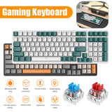 K96 Gaming nical RGB Backlight 100 Key Hotswap Red/Green Switch 2.4G/BT5.0 Wireless Keyboard for PC Computer Gamer