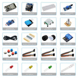 Basic Starter ESP32 ESP-32S WIFI 0.96 Inch Oled Project Learning Kit Photoresistor Module Pir Motion Sensor for Arduino