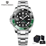 V3 PAGANI DESIGN New NH34 Automatic Mechanical Watches Men's Luxury Sapphire Glass 40MM Ceramic GMT Wristwatch 100M Waterproof