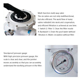 Sand filter water purification circulating system Swimming pool sand tank filtration pump