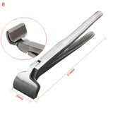 Leather Edge Adjustment Press Flatten Plier Clamp For Handbag Leather Bag Making Pliers Fixed Clamp Pliers DIY Hand Tools