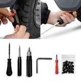 Car Kit Quick Vacuum Tyres Puncture Mushroom Plug Probe Nozzle for Motorcycle Bike Tire Repair