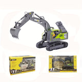 1:18 Large 2.4G 11-channel Remote Control Excavator, Boy Engineering Toy, Large Size