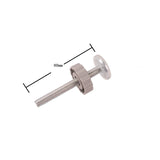 Plastic Threaded Spindle Rod Parts Kit For Pet & Dog Pressure Mounted Safety Gates - Screws Rods Adapter Bolts