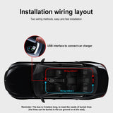 Fully New Bluetooth Name Badge DIY Programmable Scrolg Message Board Mini LED HD Text Digits Pattern AD Display
