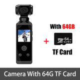 4K 1.3" Screen Action Camera Pocket Cam 270° Rotatable Outdoor Video Shooting Bicycle Motorcycle Sport Wifi Motion Camcorder