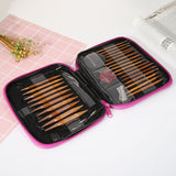 13 Pairs Aluminum Circular Knitting Ring Set Change Head Needles DIY Knit Tools Crochet Yarn Sewing Accessories