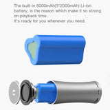 EWA A115 Bluetooth 5.0 Portable (TWS) Bass Dual Wireless Stereo Travel Speaker Sier