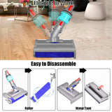 Washing Brush for Dyson V7 V8 V10 V11 V15 Electric Mop Head Wet Dry with Green Light Cleans and Dries Hard ors