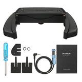 DOUBLE X1-Pro Pick-up Acoustic Guitar Preamp Preamplifier Soundhole Magnetic Pickup & Microphone Dual Channel
