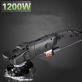 Marble Angle Grinder 1200W 220V Stone Wet Polishing Machine Wet Angle Grinder Water Spray Machine for Granite Concrete Marble