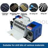 180W Sharpener 3~13mm Bits Sharpening Tool Portable Electric Drill Bit Grinder Milling hine CBN Disc Grinding