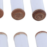 10 Pack Pool Tips and Ferrules, Snooker Repair Professional Billiard Cue Head Thick Long Ferrules