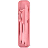 4Pcs Reusable Plastic Spoon Cutlery, Portable Cutlery Set For Kids Adult Travel Picnic Camping