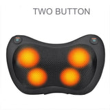 Rotating Backrest Waist Cervical Household Car Electric Shiatsu Massager Back Massage Pillow
