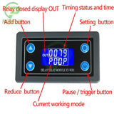 XY-WJ01 Delay Relay Module With Digital LED Dual Display Cycle Timing Circuit Switch